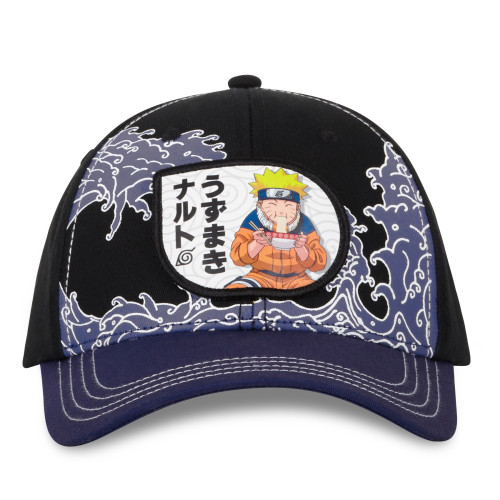 Casquette homme snapback noir et bleu Naruto Classic  Ramen