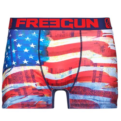 Lot de 5 Boxers Freegun homme drapeaux
