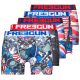 Lot de 5 Boxers Freegun homme drapeaux