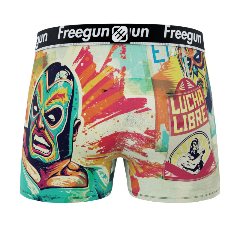 Microfibre Lot Calecon Freegun Homme Lot De Boxers Microfibre