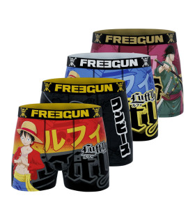 Lot de 4 boxers homme One Piece