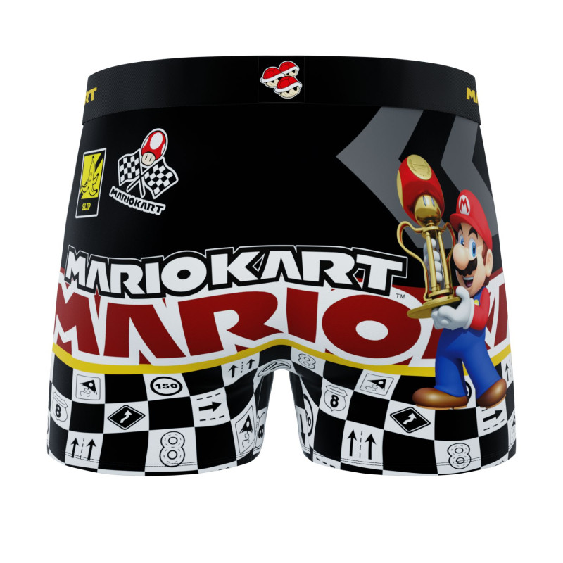 Super Mario Vetement Mario Kart Lot De Boxers Microfibre Homme