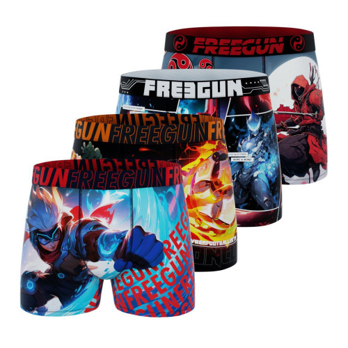 Lot de 4 boxers enfant Garantie 2 ans Heroes Power