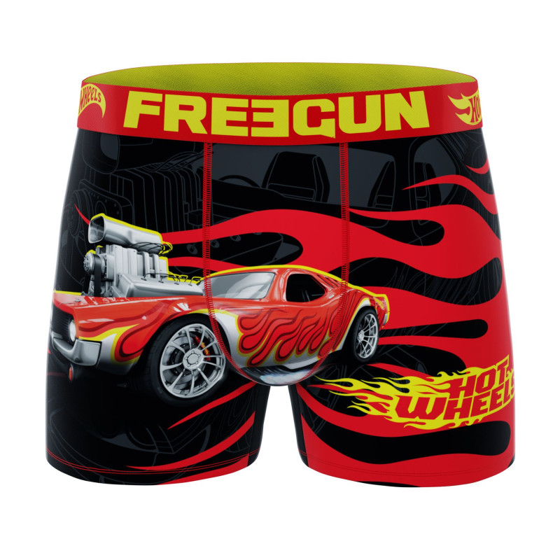 Lot de 3 Boxers Microfibre garcon Hot Wheels Imprimé | FREEGUN