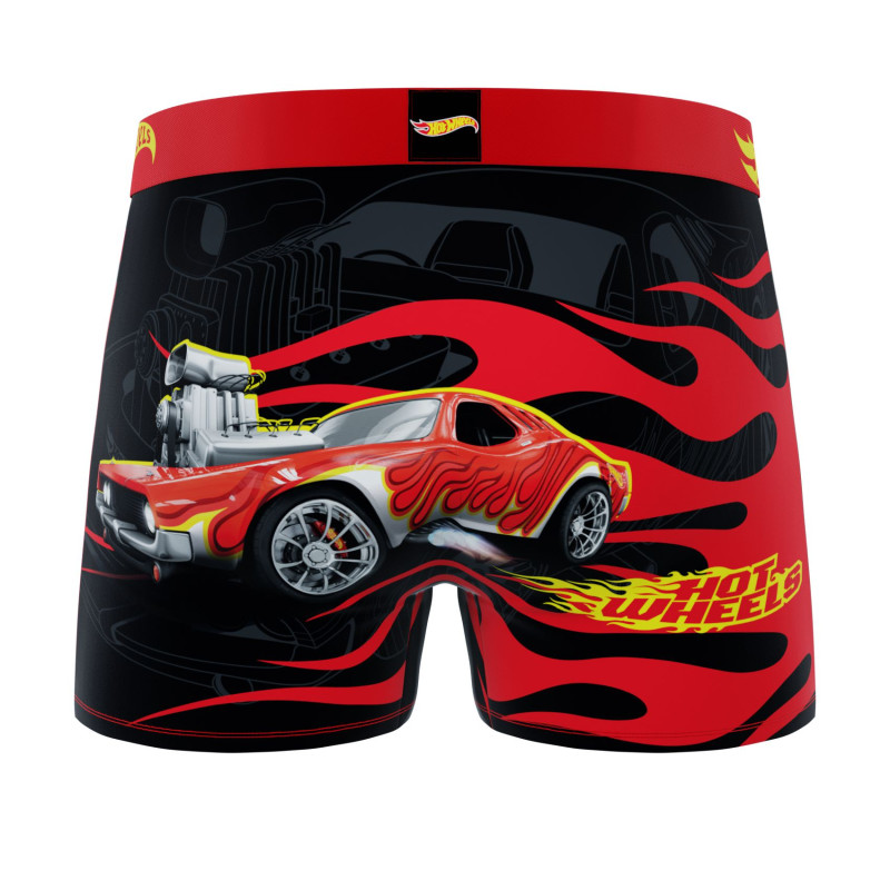 Lot de 3 Boxers Microfibre garcon Hot Wheels Imprimé | FREEGUN