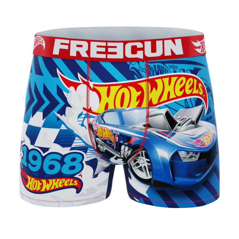 Lot de 3 Boxers Microfibre garcon Hot Wheels Imprimé | FREEGUN