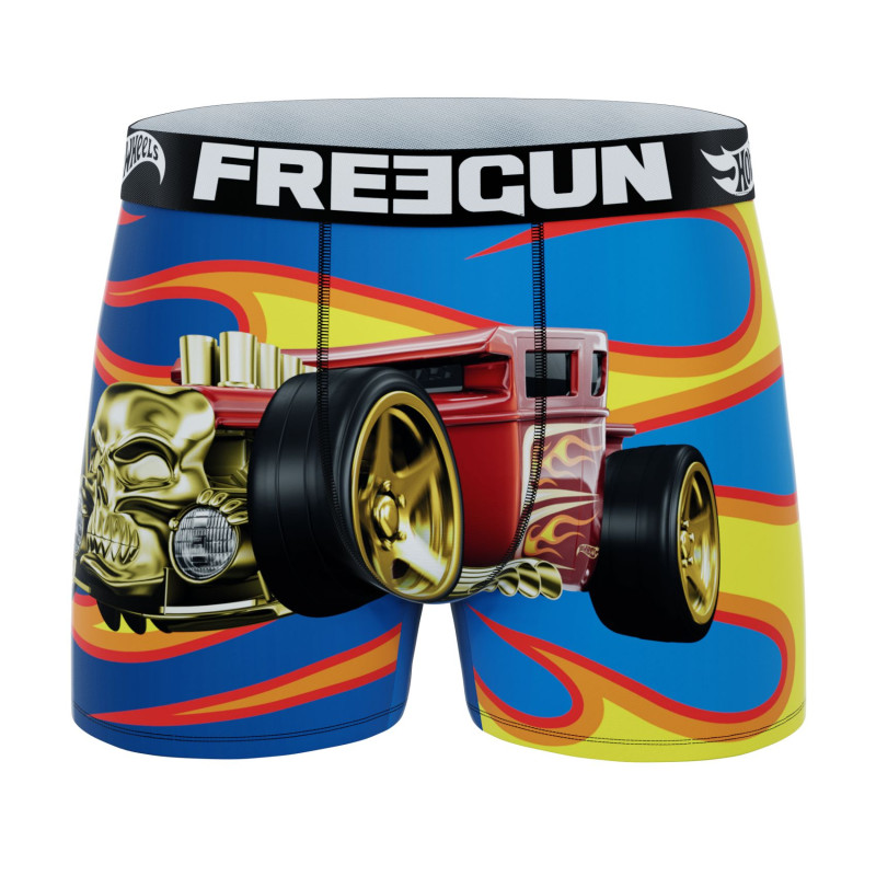 Lot de 3 Boxers Microfibre garcon Hot Wheels Imprimé | FREEGUN