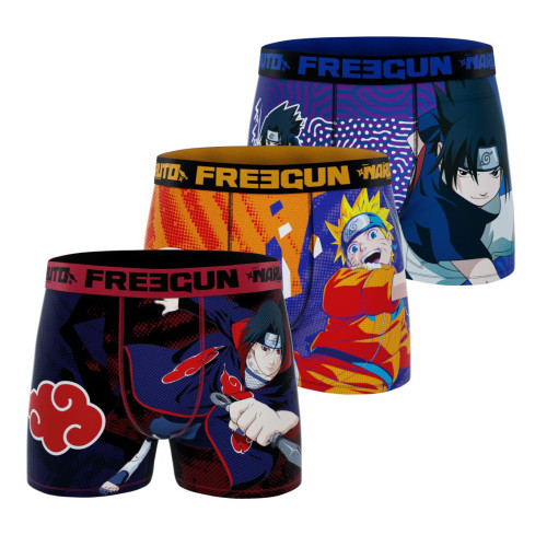 Lot de 3 boxers enfant Naruto Classic