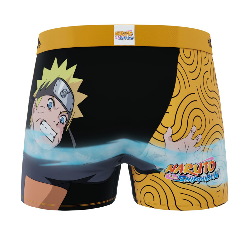 Lot de 4 Boxers Microfibre garcon Naruto Shippuden Imprimé | FREEGUN