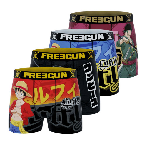 Lot de 4 boxers enfant One Piece