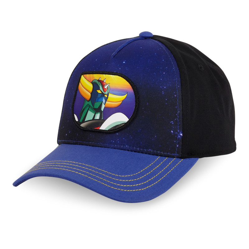 Casquette Baseball Goldorak Snapback - Bleue - Freegun