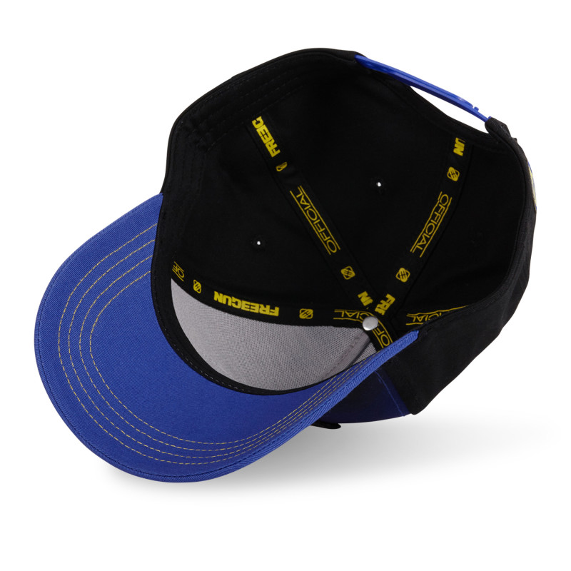 Casquette Baseball Goldorak Snapback - Bleue - Freegun