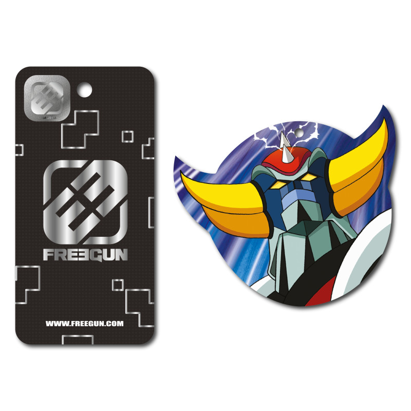 Casquette Baseball Goldorak Snapback - Bleue - Freegun