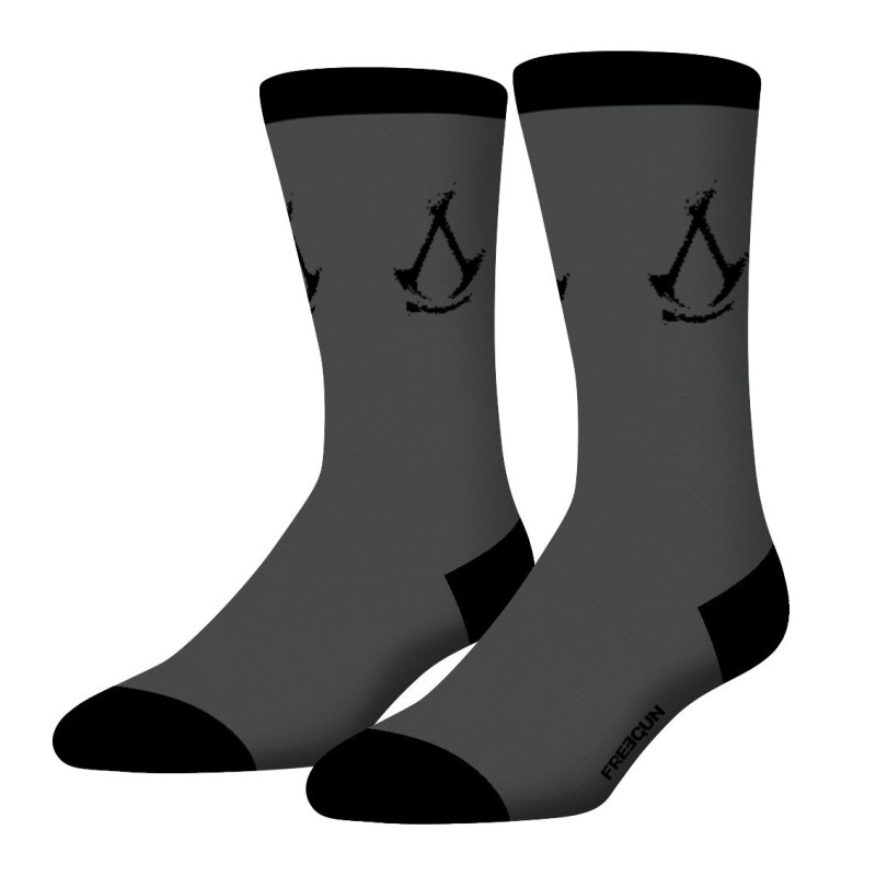 Lot de 4 Paires de Chaussettes homme Tennis Assassin's Creed Imprimé - Freegun