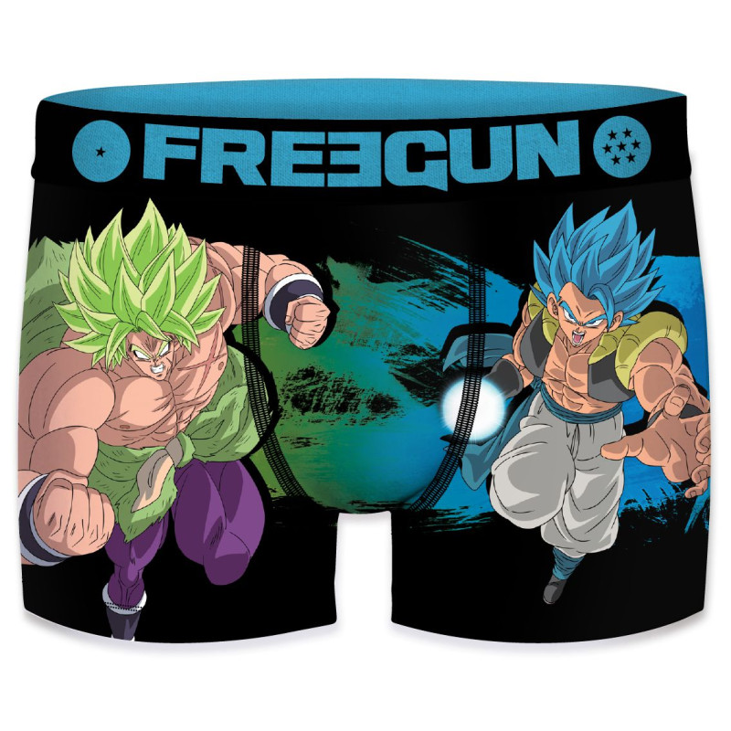Lot de 3 Boxers Microfibre garcon Dragon Ball Super : Broly Imprimé | FREEGUN