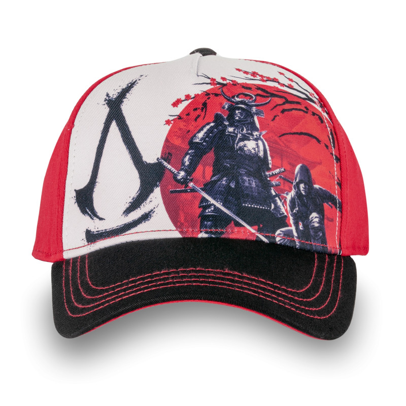 Casquette Baseball Assassin's Creed Fujibayashi Naoe, Yasuke Snapback - Rouge - Freegun