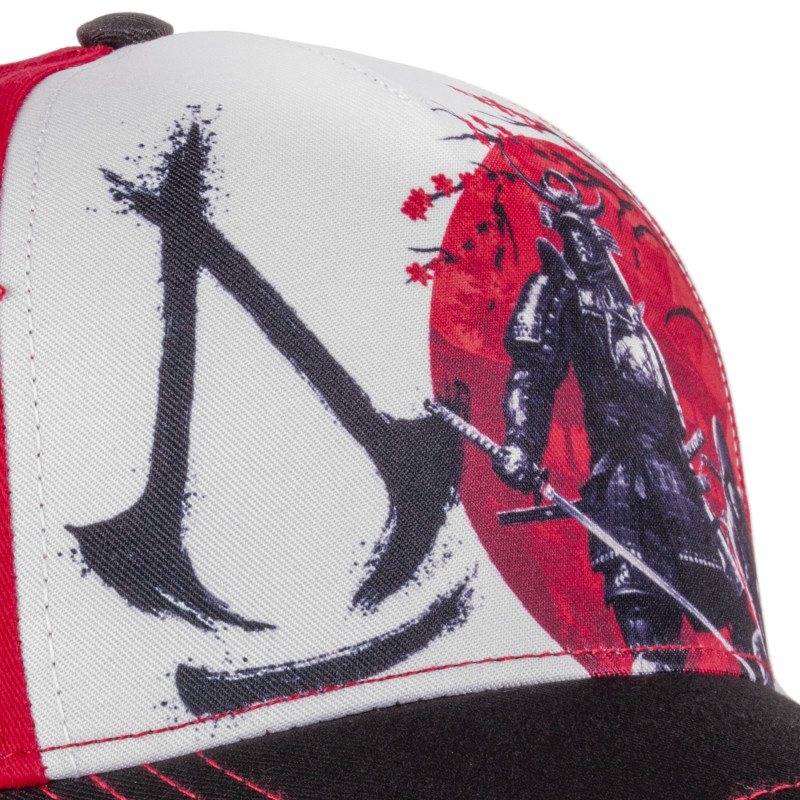 Casquette Baseball Assassin's Creed Fujibayashi Naoe, Yasuke Snapback - Rouge - Freegun
