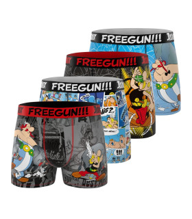 Lot de 4 boxers homme Asterix