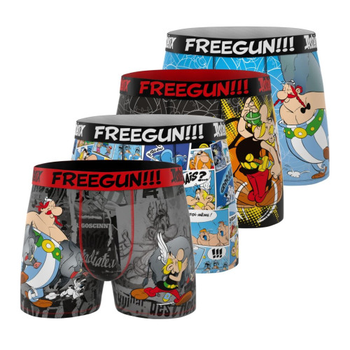 Lot de 4 boxers homme Asterix