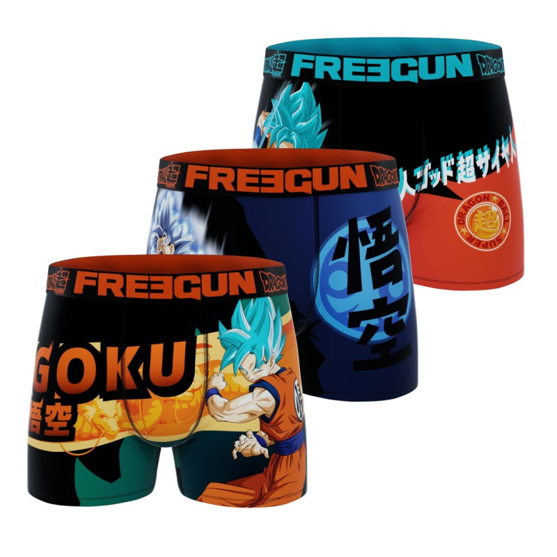 Lot de 3 boxers enfant Dragon Ball Super