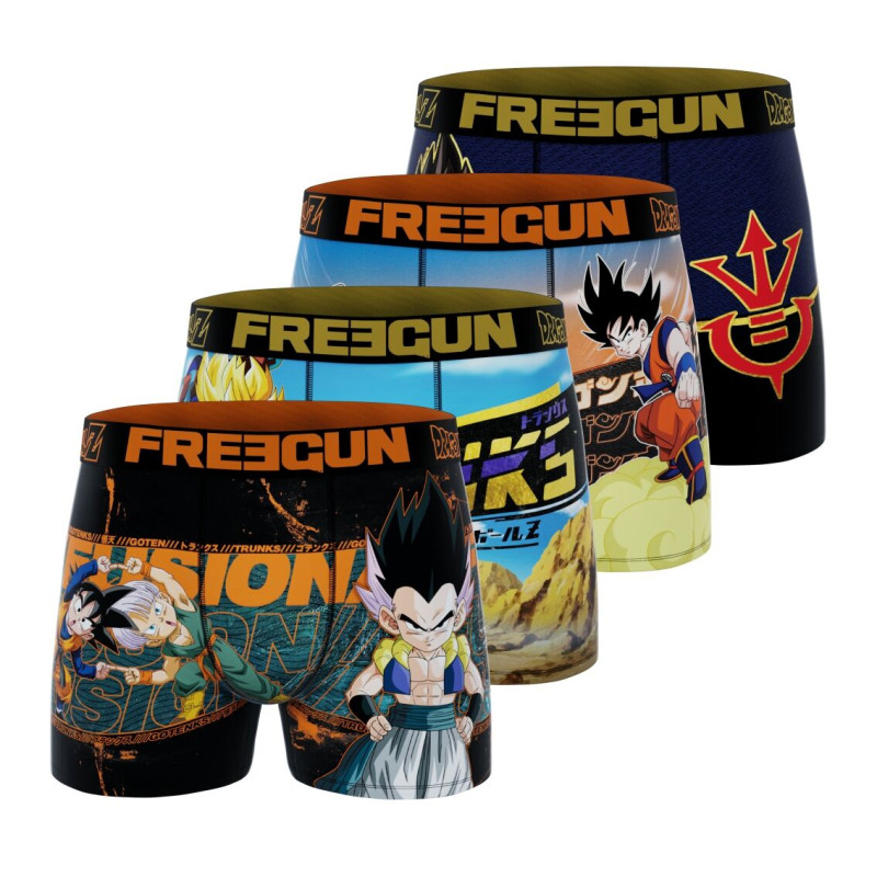 Lot de 4 boxers homme Dragon Ball Z