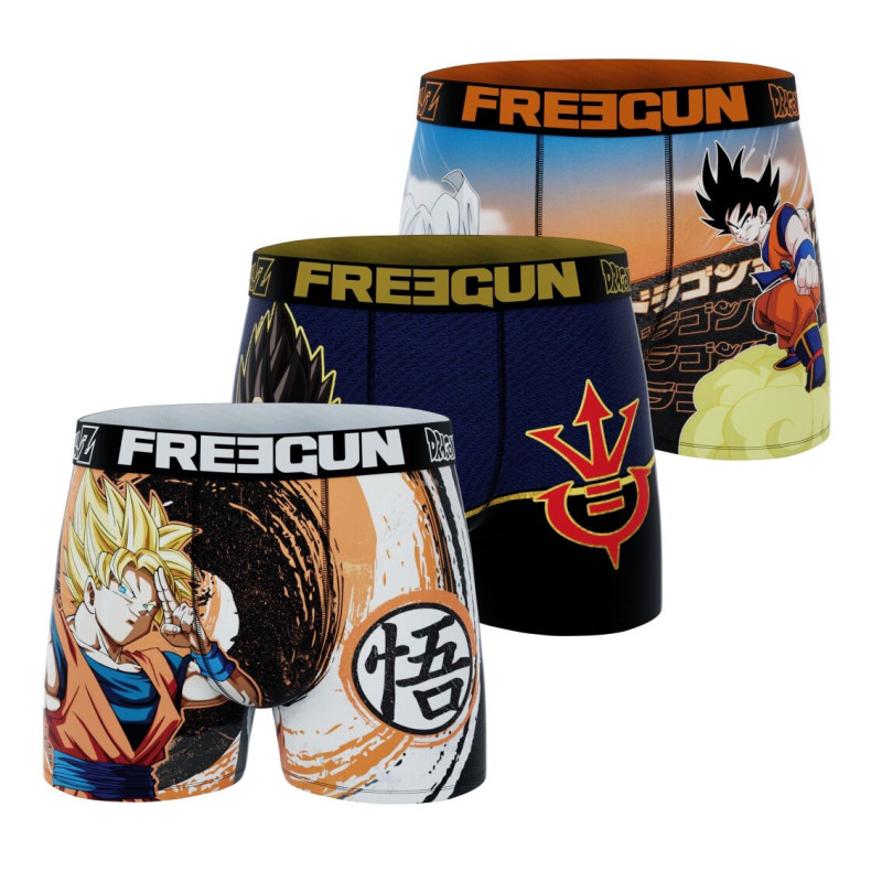 Lot de 3 boxers enfant Dragon Ball Z