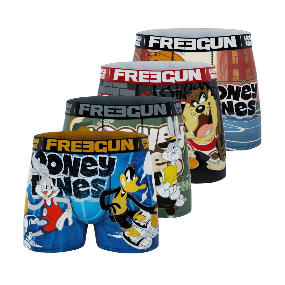 Lot de 4 boxers enfant Looney Tunes