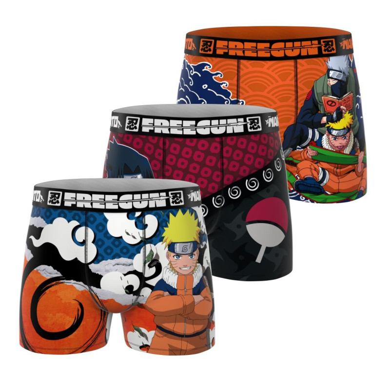 Lot de 3 boxers enfant Naruto Classic