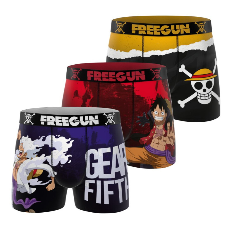 Lot de 3 boxers homme One Piece