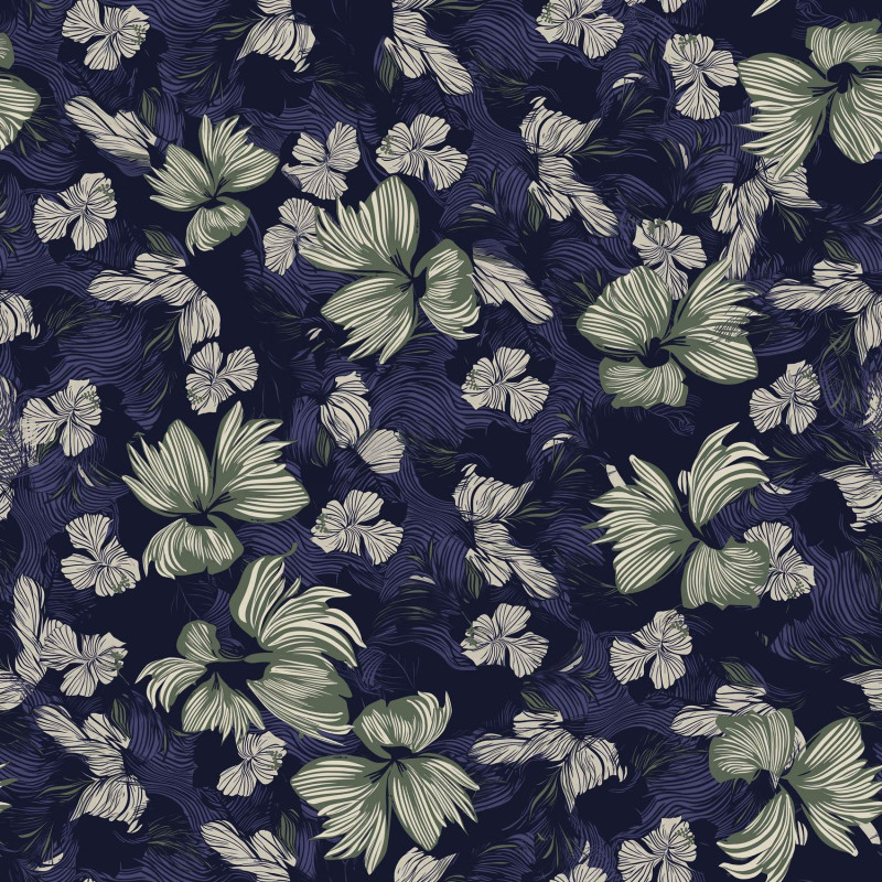 Lot de 3 Boxers Microfibre homme Imprimé Flowers Garantie 2 ans | FREEGUN