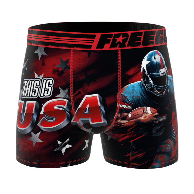 Lot de 3 Boxers Microfibre homme Imprimé Summer Sport Garantie 2 ans | FREEGUN