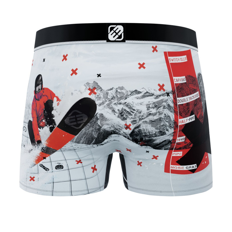Lot de 4 Boxers Microfibre homme Imprimé Xtreme Garantie 2 ans | FREEGUN