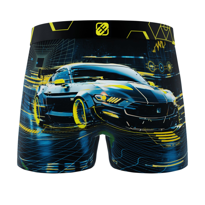 Lot de 4 Boxers Microfibre homme Confort, Respirant, Stretch Imprimé Gaming Garantie 2 ans | FREEGUN