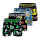 Lot de 4 Boxers Microfibre garcon Imprimé Skull Garantie 2 ans | FREEGUN