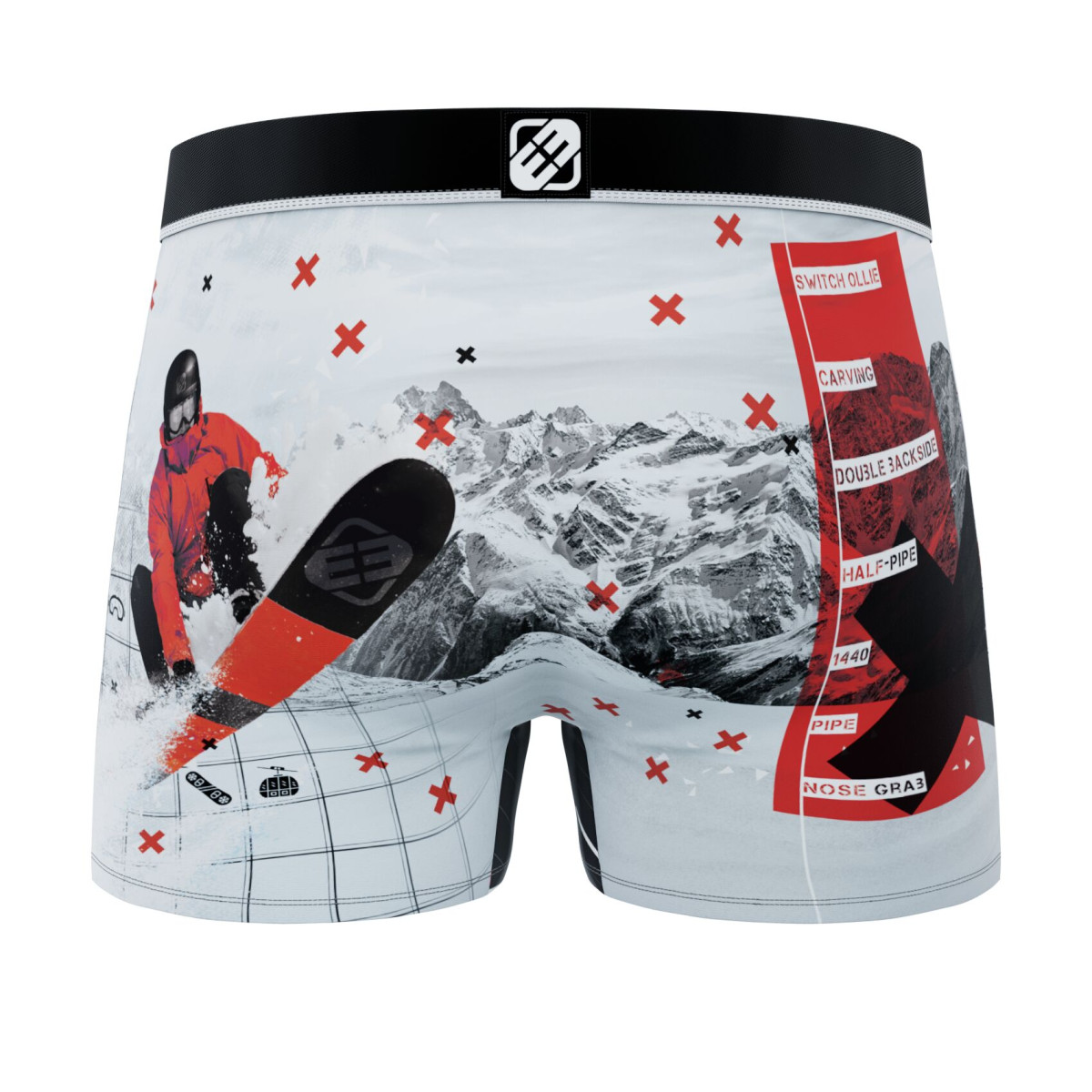 Lot de 4 boxers enfant Extremes Sports Garantie 2 ans