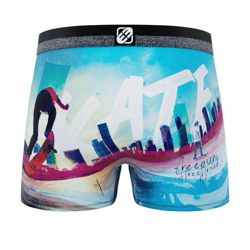 Lot de 4 Boxers Microfibre garcon Imprimé Xtreme Garantie 2 ans | FREEGUN