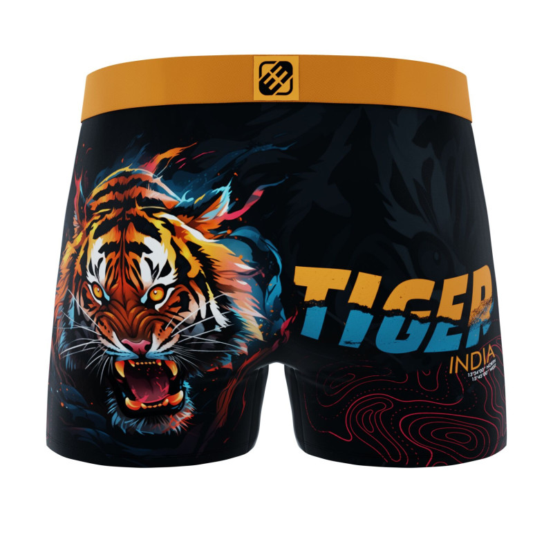 Lot de 4 Boxers Microfibre garcon Imprimé Animals Garantie 2 ans | FREEGUN