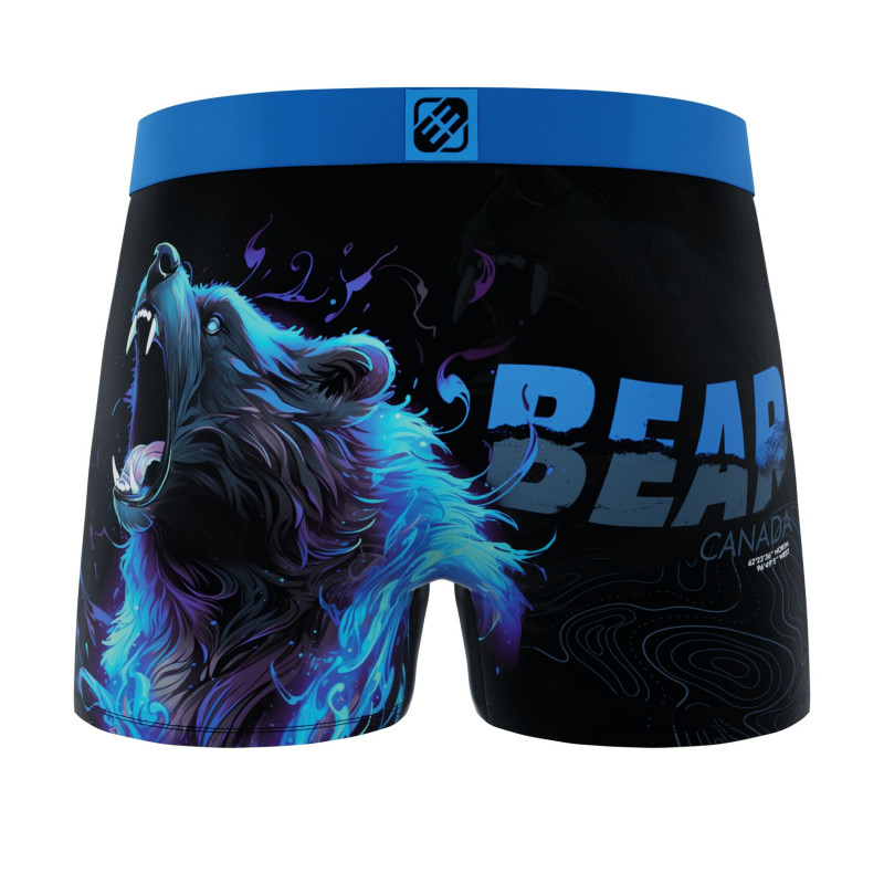 Lot de 4 Boxers Microfibre garcon Imprimé Animals Garantie 2 ans | FREEGUN