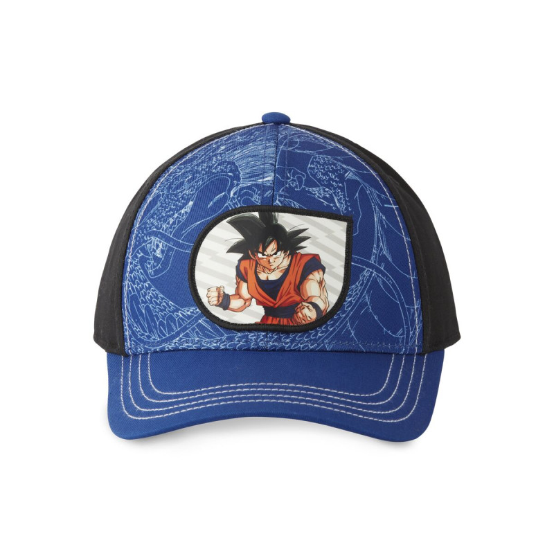 Casquette Baseball Dragon Ball Z Goku Snapback - Bleue - Freegun