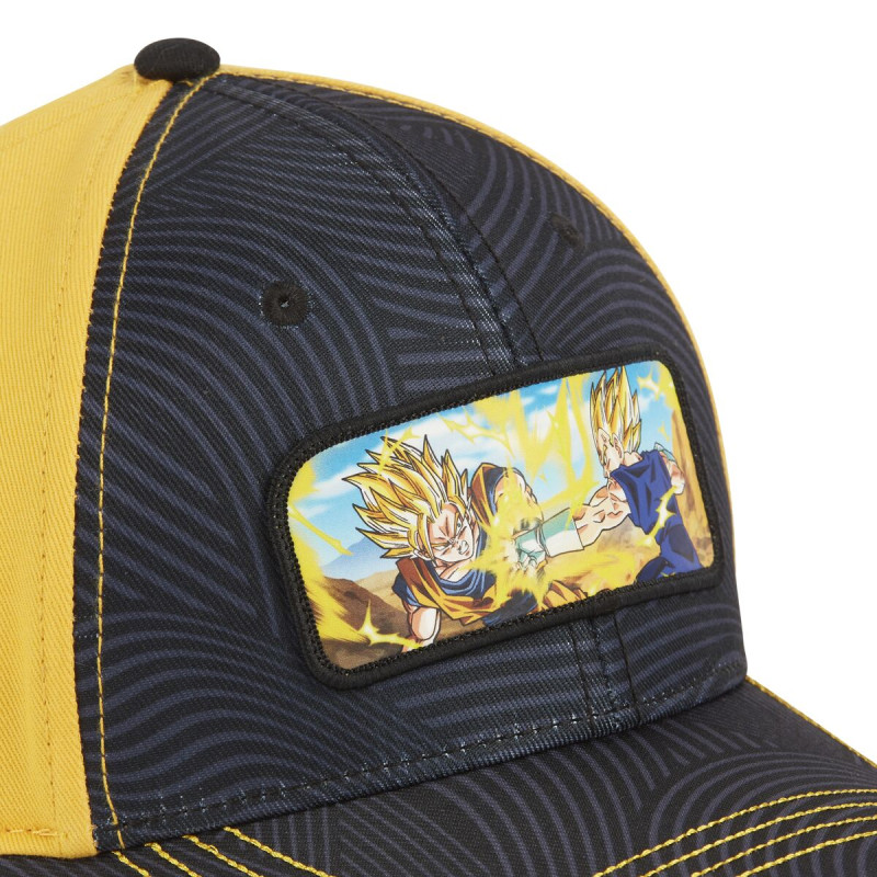 Casquette Baseball Dragon Ball Z Vegetto Snapback - Orange - Freegun