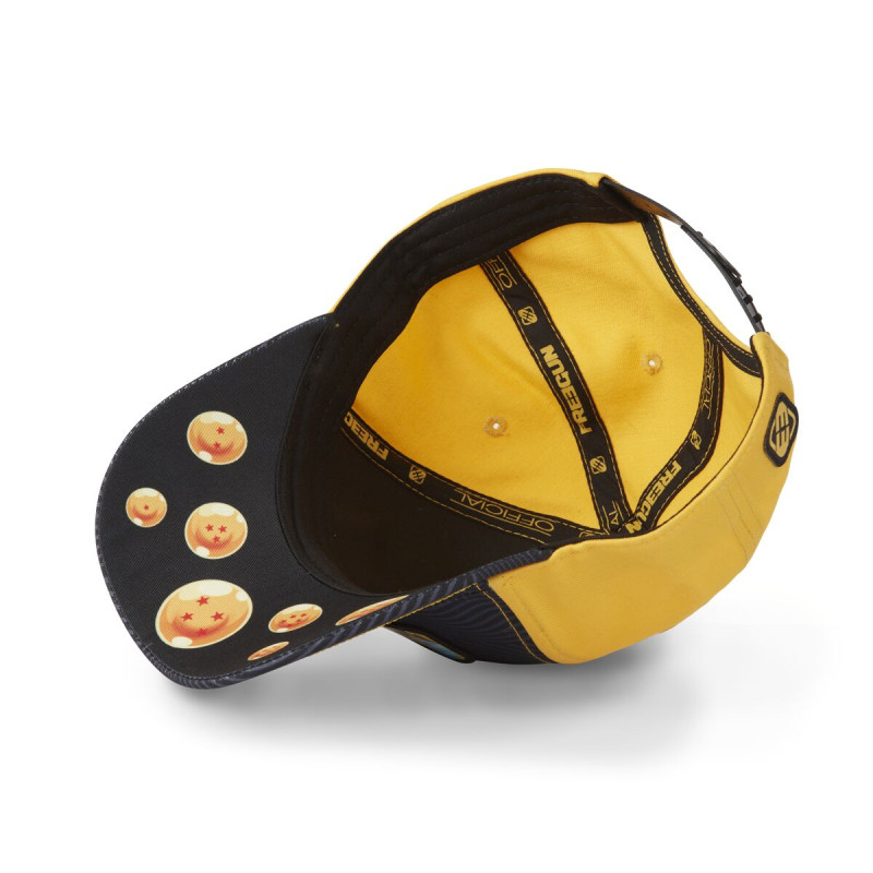 Casquette Baseball Dragon Ball Z Vegetto Snapback - Orange - Freegun
