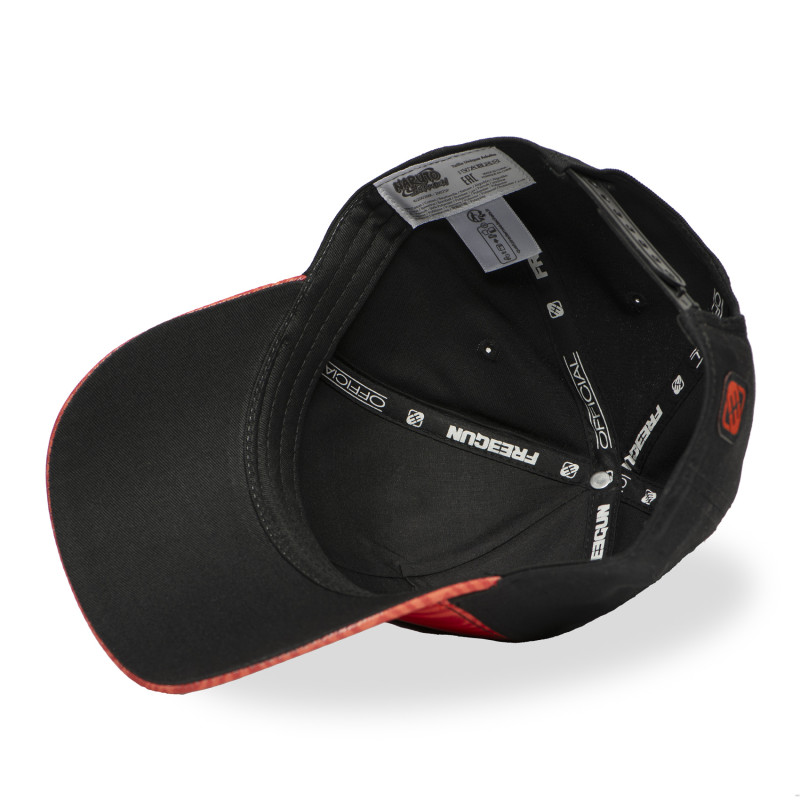 Casquette Baseball Naruto Shippuden Snapback - Orange, Noire - Freegun