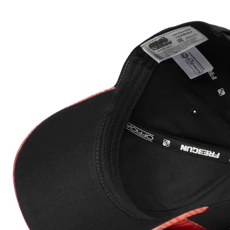 Casquette Baseball Naruto Shippuden Snapback - Orange, Noire - Freegun