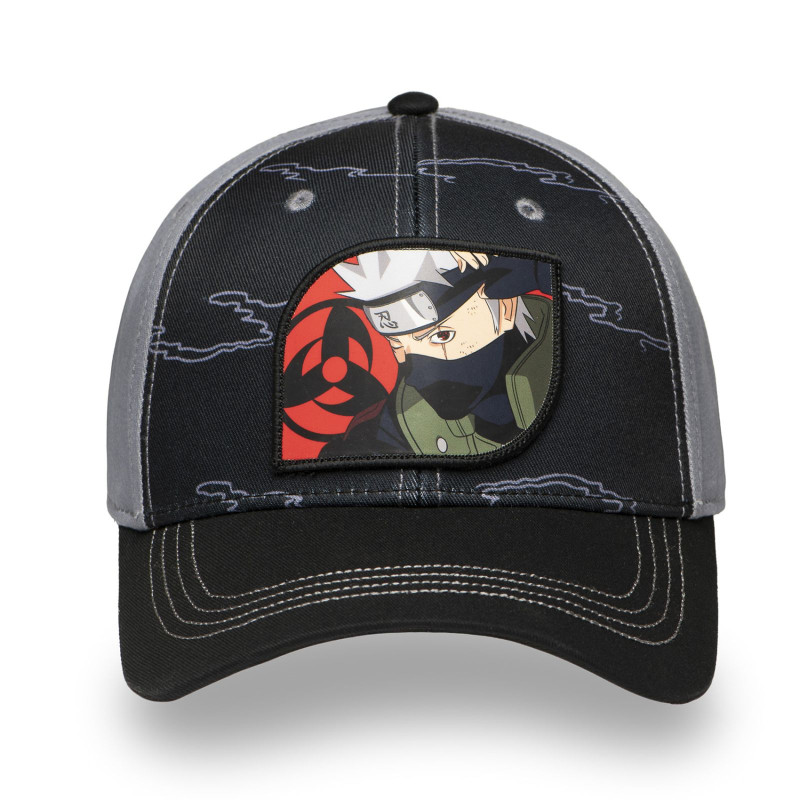 Casquette Baseball Naruto Shippuden Kakashi Snapback - Noire - Freegun