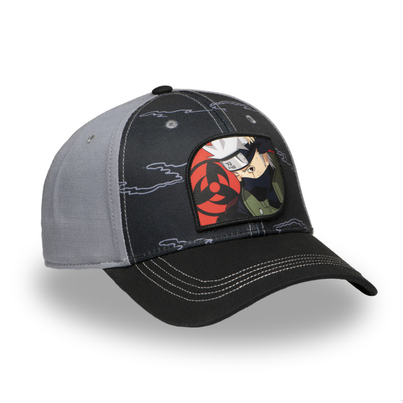 Casquette Baseball Naruto Shippuden Kakashi Snapback - Noire - Freegun