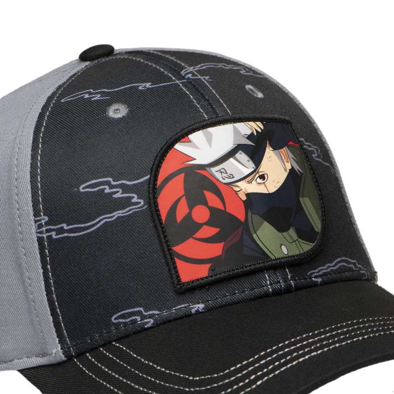 Casquette Baseball Naruto Shippuden Kakashi Snapback - Noire - Freegun