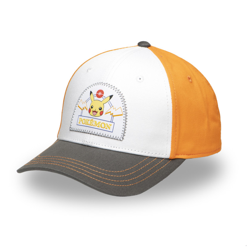 freegun Casquette Baseball Pokemon Pikachu Snapback - Orange - Freegun