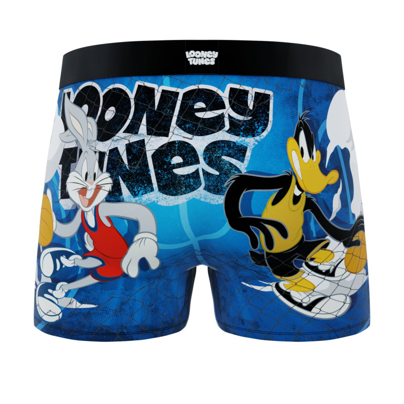 Lot de 4 Boxers Microfibre homme Looney Tunes Bugs Bunny, Taz, Titi, Daffy Duck Imprimé | FREEGUN