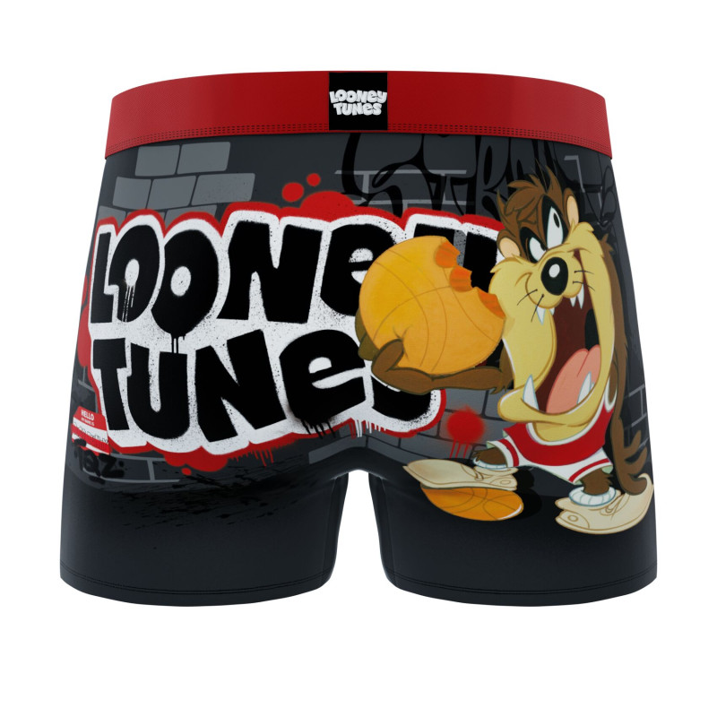Lot de 4 Boxers Microfibre homme Looney Tunes Bugs Bunny, Taz, Titi, Daffy Duck Imprimé | FREEGUN
