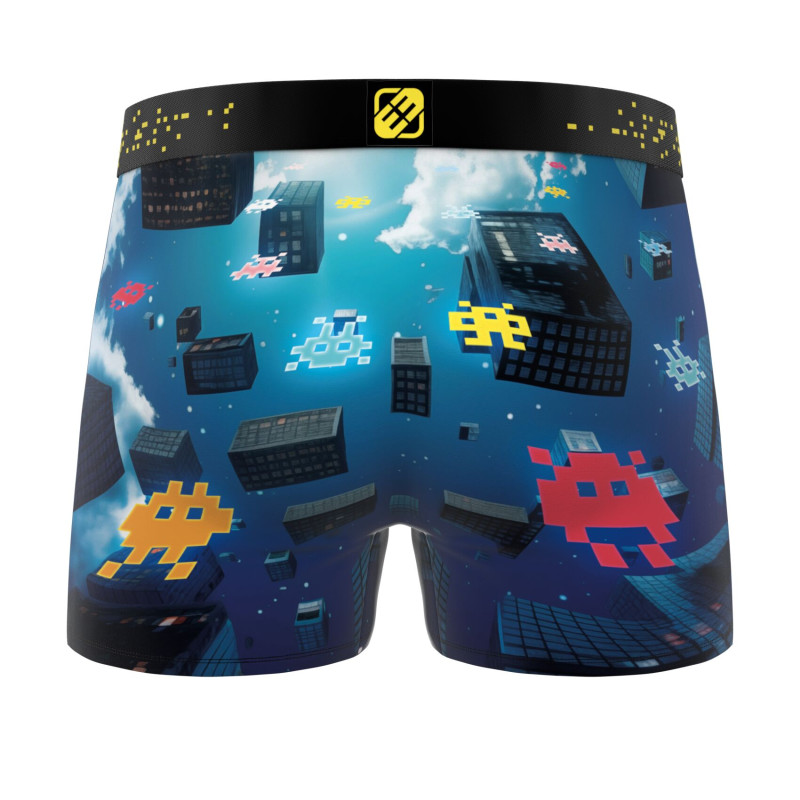 Lot de 4 Boxers Microfibre garcon Confort, Respirant, Stretch Imprimé Gaming Garantie 2 ans | FREEGUN